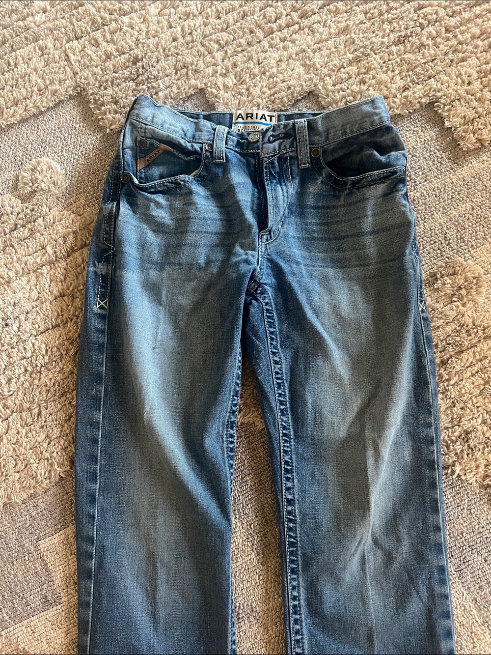 Ariat Men’s Bootcut Jeans - Medium Blue Wash